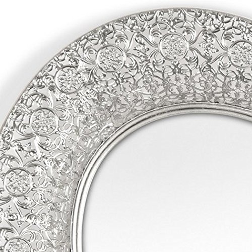 Innova Editions Marrakesch Herz – Silber (54 x 55 cm), weiß - 4