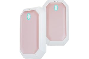 ITSHINY Ogrzewacz do rąk, 2 sztuki, do wielokrotnego ładowania, elektryczny ogrzewacz do rąk USB, przenośny podgrzewacz do rąk, idealny na zewnątrz, Raynauds, kemping, wędrówki, prezenty dla mężczyzny