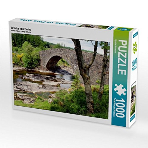 Preisvergleich Produktbild Brücke von Orchy 1000 Teile Puzzle Quer