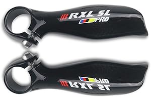 LOVEJIA RXL SL Cintre de Velo Corne Carbone VTT Corne VTT Carbone Cornes Guidon VTT prolongateur Carbone prolongateur de Guidon prolongateur Guidon Velo Cintre VTT Carbon releve 3K Brillant/Mat