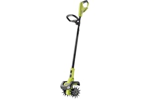 RYOBI - Bineuse 18V - largeur travail 20 cm - prof. travail 10 cm - 4 fraises - 3 vitesses de rotation - tube télescopique - vendue sans batterie ni chargeur - RY18CVA-0