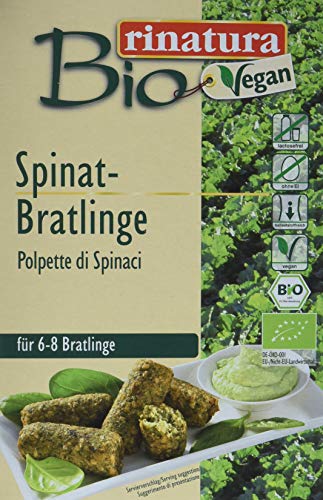 Preisvergleich Produktbild Bio rinatura Spinat-Bratlinge, 12er Pack (12 x 150 g)