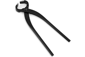 BUOSHA yolina Taglierina per Rami da 205 mm, Strumenti Professionali per Bonsai, taglierina concava per Piante da Giardinaggio in Lega di Acciaio al Manganese