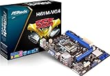 Asrock H61M-VG4 1155 Mainboard Sockel LGA (micro-ATX, Intel...