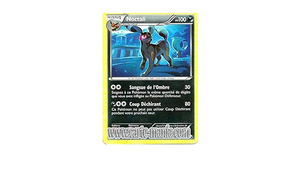 Carte Pokemon Noctali 60 108 Noir Et Blanc Explorateurs Obscurs Fr Rare Neuve Amazon Fr Jeux Et Jouets