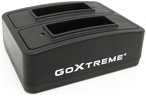 Easypix 01490 Akku-Ladegerät für Zuhause, schwarz, Batterieladegerät (1 A, schwarz)