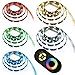 Produktbild LED RGB Strip Streifen Set - 30 LEDs pro Meter mit Touch Fernbedienung Schwarz 1 Meter