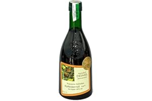 Kürbishof DEIMEL Steiermark/Austria - Huile de pépins de courge originale de Styrie en Autriche IGP - Bouteille de 500ml - Avec garantie d'origine - En direct du producteur