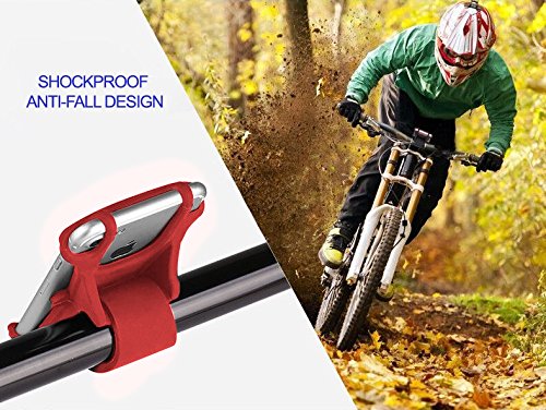 Fahrrad Handyhalterung mit Break-Free Design - Verstellbarer Smartphone-Halter - Universelle Halterung fÃ¼r jedes Telefon mit 10-15 Cm-Display, geeignet fÃ¼r FahrrÃ¤der, MotorrÃ¤der, Roller &  Kinderwagen