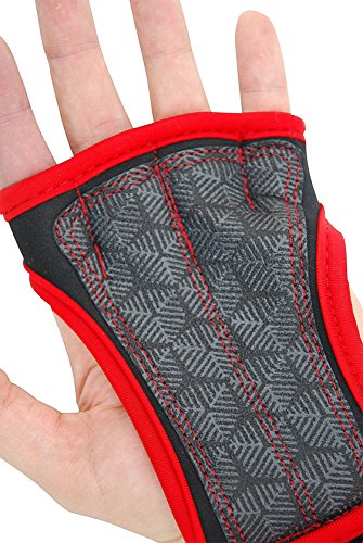 KAWIKANI Kraftsport-Handschuhe & Crossfit-Handschuhe für dein Fitness-Training! Die Fitnesshandschuhe mit Extra Grip und Handgelenk-Bandagen! - 3