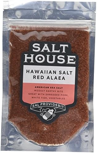 Pacifica Hawaii Hawaiian Red Alaea Sea Salt in Pouch 200 g (Pack of 2)