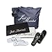Produktbild Honeymoon-Set "Strand" - Ein exklusives Hochzeitsgeschenk für Braut und Bräutigam, perfekt für die Flitterwochen, mit Aufschrift "Just Married"