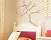 Produktbild Wandtattoo No.RY4 Tanzender Elch Tiere Figuren Comics Kinderzimmer Weihnachten, Farbe:Gelbgrün;Größe:65cm x 88cm