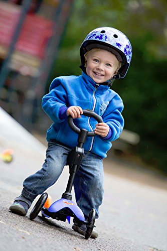 Micro mitwachsender Kinderroller Mini Micro 3in1 in Blau - 3