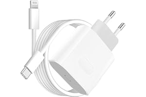 ANVSI iPhone Schnellladegerät und Ladekabel für iPhone 14 13 12 11 Pro Max SE Mini Xr X XS, 20W USB C Ladegerät 2M Schnellladekabel Stecker Netzteil Power Adapter