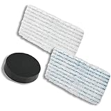 Rowenta ZR005804 - Set di 2 salviette in microfibra e 1 filtro in schiuma, compatibili con pulitori a vapore Clean & Steam Ré