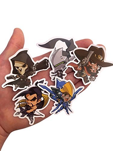 Warehouse 151 Pegatinas de vinilo parachoques troqueladas con impresión personalizada (Paquete de los 28 caracteres)