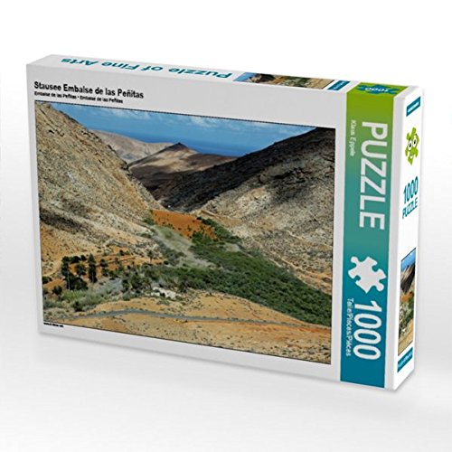 Preisvergleich Produktbild Stausee Embalse de las Peñitas 1000 Teile Puzzle quer