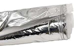 ANTIHUMEDADES Aislante Térmico Reflexivo Multicapa Aluminio 100% (6 capas) Barrera de Vapor. Aislamiento térmico y acústico de viviendas, tejados, buhardilla, trasteros, sótanos