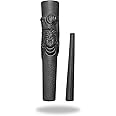 OutonTrip Clay 6-inch Handmade Shiva Chillum (Black)