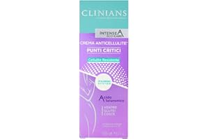 CLINIANS | Intense A Punti Critici, Crema Anticellulite, Rimodellante, Dermatologicamente Testato, Made in Italy, 150 ml