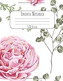 Liniertes Notizbuch 120 Seiten: A4 Tagebuch I Kladde I Schreibheft I Notizblock Liniert im Blumen Thema mit Softcover und schönem Blumen Cover by Notizbuch Publishing