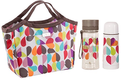 Beau & Elliot Brokenhearted Insulated Handbag, Tritan Hydration Bottle and Vacuum Flask