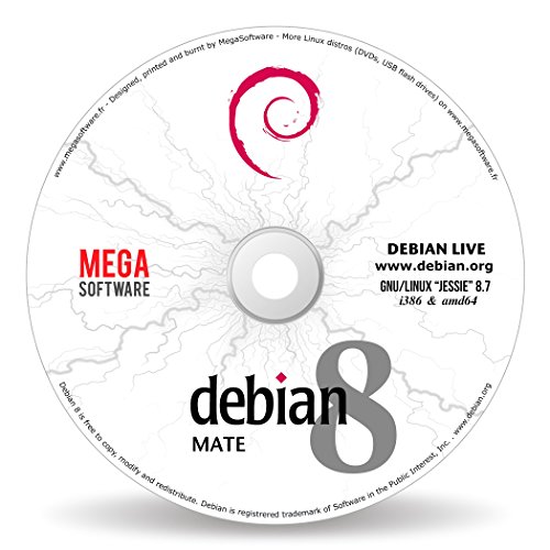Preisvergleich Produktbild Debian 8 Live - MATE - 32 & 64 bits - DVD