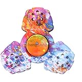 HENGSONG Fidget Toys Hand Tri Spinner Finger Spielzeug für Kinder und Erwachsene Spielzeug Geschenke, Bunt Motiv