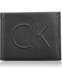 Calvin Klein Filip Slimfold 6Cc, Bolsa y Cartera para Hombre, Negro (Black), 3x8.5x10.8 cm (W x H x L)