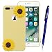 Produktbild Yokata iPhone 7 Plus Hülle für Mädchen Soft Cute Flexible Silikon Niedlich Clear Ultra Dünn Schlank Schön Handyhülle Premium Kratzfest 3D TPU Schutzhülle für iPhone 7 Plus (5,5 Zoll) Case Cover + 1 x Kapazitive Feder - Sonnenblume Gelb