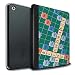 Produktbild STUFF4 PU-Leder Hülle/Case/Brieftasche für Apple iPad 9.7 (2017) tablet / Ignoranz Glück Muster / Scrabble Worte Kollektion