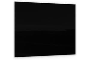 ALLboards Magnetic Black Glass Board 120x90cm, Frameless, Glass Magnetic Board, Tempered Glass, Writing Board