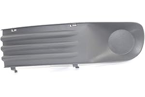 SZSS-CAR Parachoques inferior de la cubierta de la luz de niebla de la rejilla de ventilación lateral insertar rejillas Compatible con VW T5 2003-2009