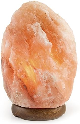 UHMei Natural Himalaya Salt Lamp Negative Ion Mineral Lamp Bulb And Dimmer Control Decorative Lamp