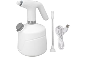 HEEPDD Elektrischer Pflanzenvernebler, 2L Automatische Gießkanne, Sprühflasche für Innen- und Außenbereich, Gartenarbeit, Hausreinigung, Weiß