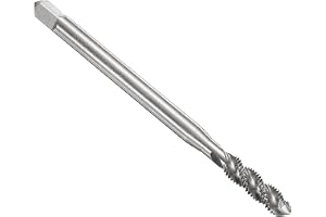 QUARKZMAN Gängtapp set 1/4-28 UNF 2B maskingängborr, obelagd skruvgänga reparationsverktyg, M2 höghastighetsstål (HSS)