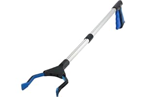 Outils de Ramassage, 82cm Pince de Préhension pour Personnes Agées, Extra-Long, Léger et Pratique, pour Prise de la Corbeille, Ramassage des Déchets, Déchets de Jardin