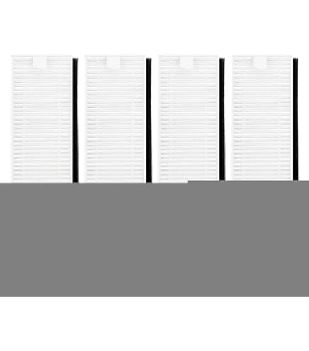 Filtri HEPA Per Lefant N3 Robot Aspirapolvere | Set Di 4 Ricambi | Manutenzione Semplice