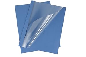‎RAYSON RAYSON Thermo-bindemappen, 2 mm, 15 Blatt, A4, Blau Thermobindemappe, Packung mit 25 Stück