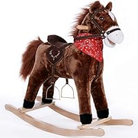 wooden baby horse