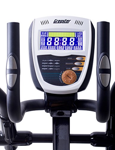 Gregster Crosstrainer Ergometer Heimtrainer, Ausdauertraining für zuhause, Ellipsentrainer mit Benutzergewicht bis zu 130 kg - 4