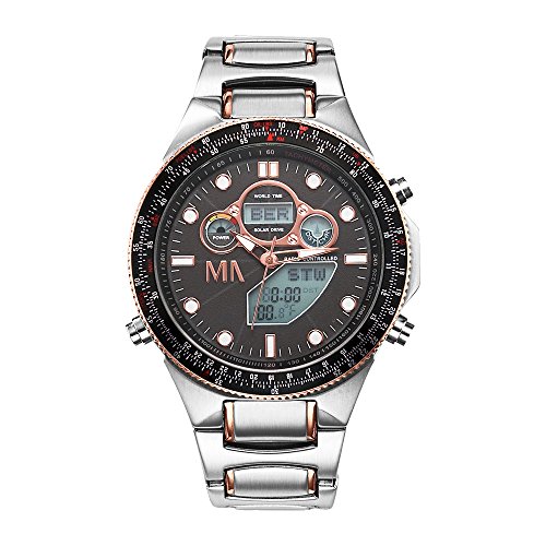 Meister Anker Herren Funkchronograph 23cm grau Chronograph Mineralglas 490000008 Meister Anker Herren Funkchronograph 23cm grau Chronograph Mineralglas 490000008