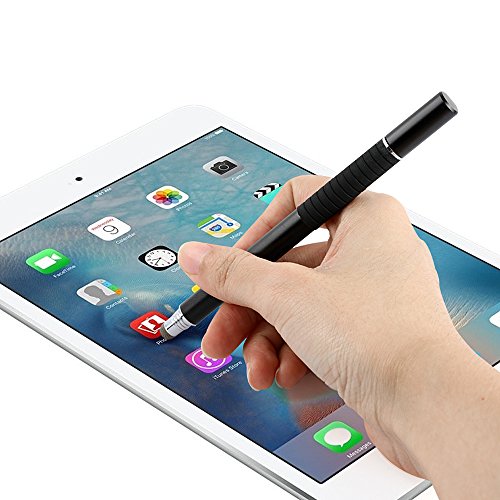 Active Eingabestift, FusionTech® Slim Lang 2 in 1 kapazitiver Eingabestift Touch Pen [Präzisions Stylus], Universal Präzise Touch Bildschirm Sensitive Stylus Stifte mit feiner Faser Tipps, für alle Smartphones, Samsung Tablets, Kindle Fire, Apple iPad, Android Gerät, Google Nexus, Samsung Galaxy, HTC [1-Pack] - 6