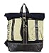 Produktbild Sunsa Damen Herren Vintage Tasche Rucksack Schultertasche aus Canvas / Segeltuch mit Leder