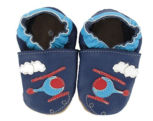 HOBEA-Germany Krabbelschuhe Hubschrauber "Hubi"