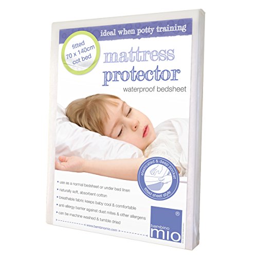 Bambino Mio 70 x 140 Fitted Mattress Protector Cot/ Bed