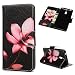 Produktbild ToneSun Nokia 2.1 2018 Hülle Case, PU Leder Filp Wallet Handyhülle Flipcase: Gemalt Bookstyle Multifunktionale Tasche Cover Brieftasche Schutzhülle in Lotus