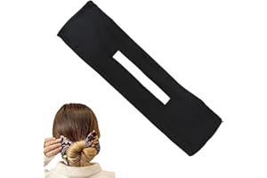 Traziewell Magic Hair Bun Maker French Hair Bun Maker French Bun Maker French Bun Hairband Styling Aid Hair Accessories for Thick or Long Hair 0119