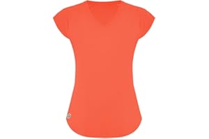 GO HEAVY T-Shirt de Sport pour Femme Fitness Fonctionnel